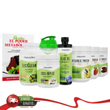 Kit Súper Batida Mañanera Collagen - 3 Batidas Metabolic Protein® Collagen, Coco-10 Plus®, FlaxOil, LeciClean®, Libro de Recetas + Shaker de Regalo | Envío GRATIS