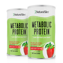 Load image into Gallery viewer, Metabolic Protein® Strawberry | Strawberry Whey Protein Shake