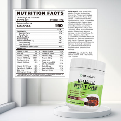 3 Metabolic Protein C - Plus™  | Envío GRATIS - NaturalSlim USA