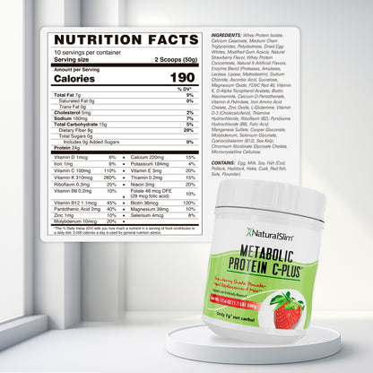 3 Metabolic Protein C - Plus™  | Envío GRATIS - NaturalSlim USA