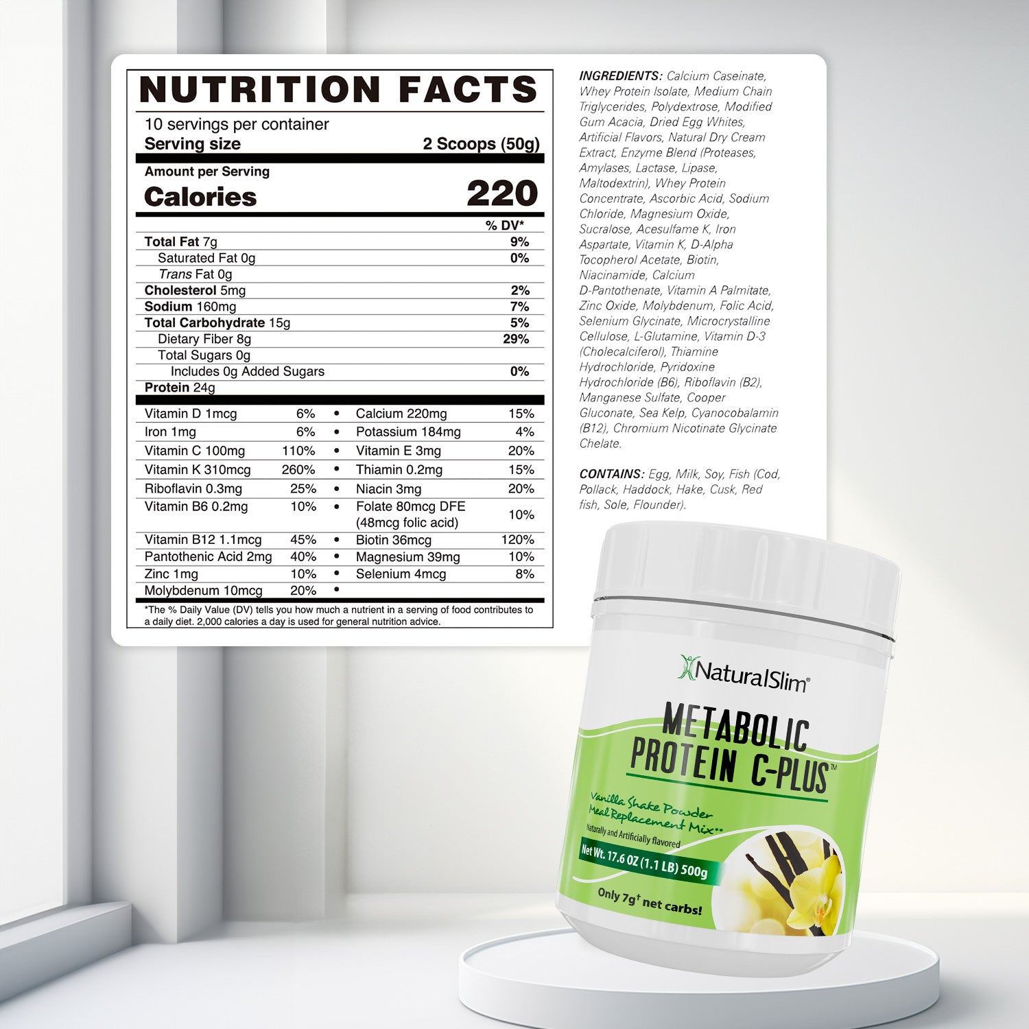 3 Metabolic Protein C - Plus™  | Envío GRATIS - NaturalSlim USA