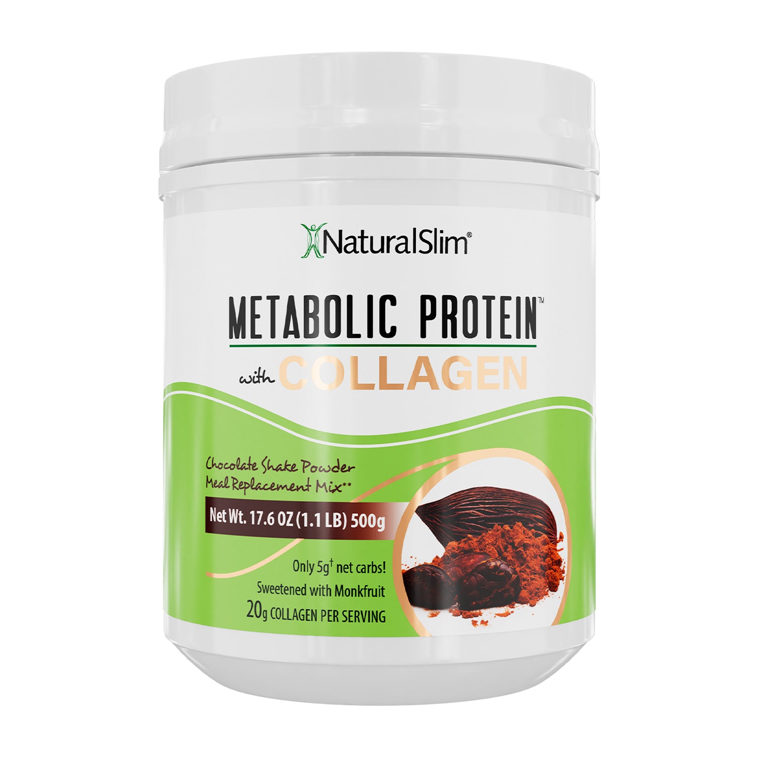 METABOLIC PROTEIN™ COLLAGEN - CHOCOLATE - NaturalSlim USA