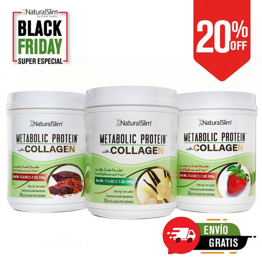 3 Metabolic Protein Collagen™ | FREE Shipping