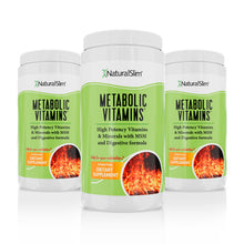 Cargar imagen en el visor de la galería, Metabolic Vitamins® | Vitaminas Potentes | Multivitaminas y Minerales, Complejo B con Niacina (B3)