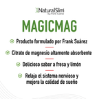 MagicMag® Fresa - Limón | Suplemento de Magnesio | Apoyo Relajante y Calmante - NaturalSlim USA