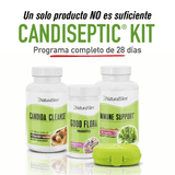 Candiseptic® Kit - Limpieza de Hongo Candida Albicans y libro de Frank Suárez | Envío GRATIS - NaturalSlim USA