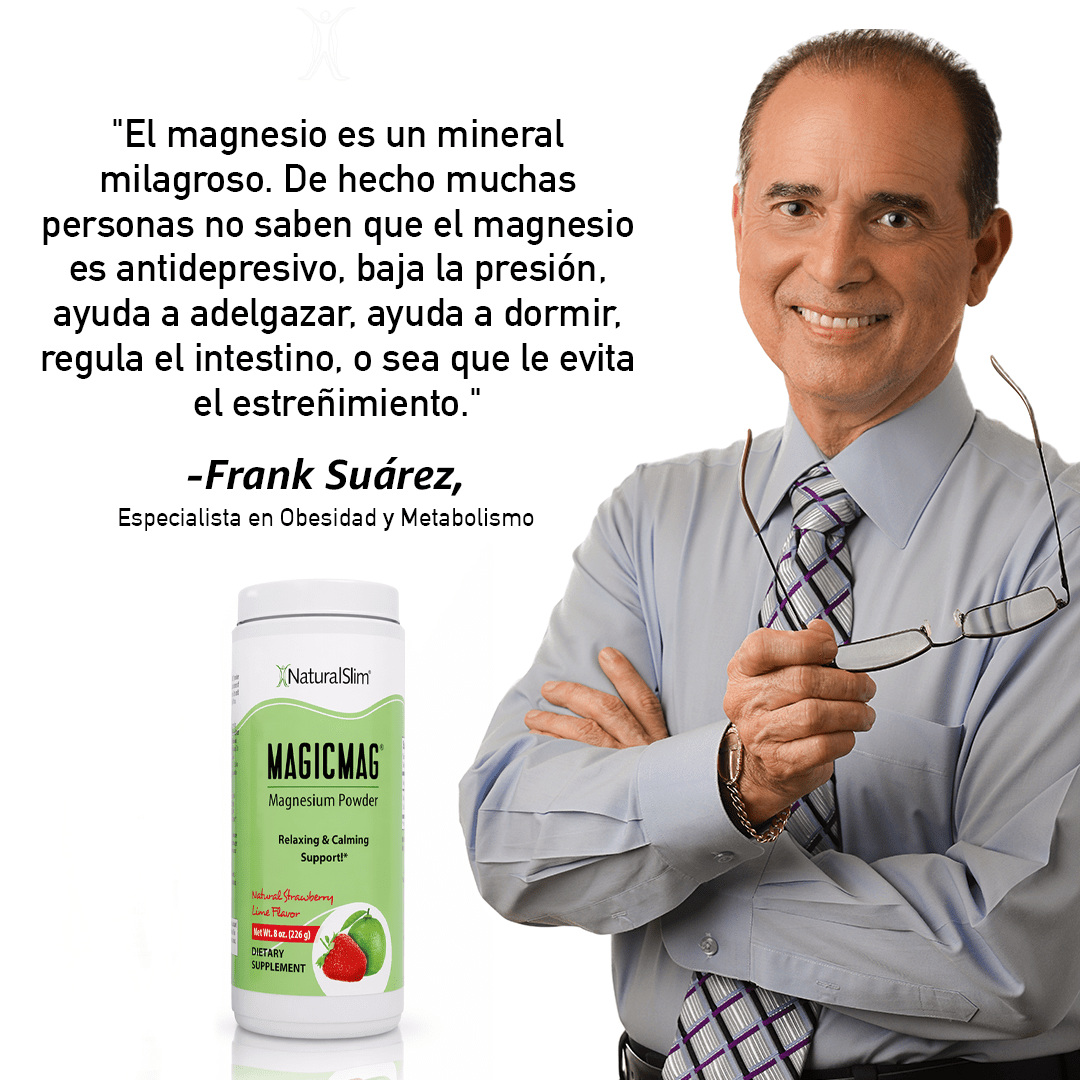 MagicMag® Fresa - Limón | Suplemento de Magnesio | Apoyo Relajante y Calmante - NaturalSlim USA