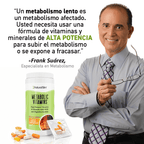 Metabolic Vitamins® | Vitaminas Potentes | Multivitaminas y Minerales, Complejo B con Niacina (B3) - NaturalSlim USA
