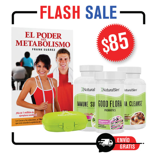 Candiseptic® Kit - Limpieza de Hongo Candida Albicans y libro de Frank Suárez | Envío GRATIS