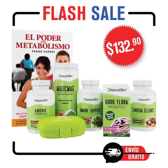 Candiseptic Kit, MagicMag y Kadsorb | Limpieza de Hongo Candida Albicans & Duo Dinámico | Envío GRATIS
