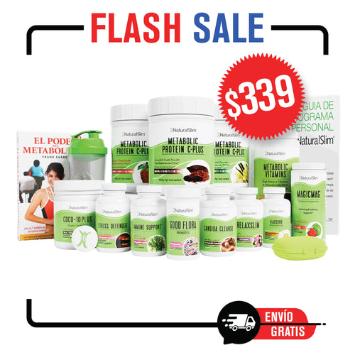 Programa Personal de NaturalSlim® (ESPAÑOL) | El Programa Completo Para Perder Grasa y Mejorar tu Metabolismo de Forma Saludable