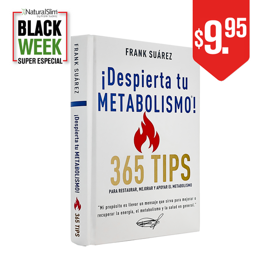 NUEVO Libro ¡Despierta tu Metabolismo! 365 Tips para Restaurar, Mejorar y Apoyar el Metabolismo