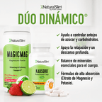 Dúo Dinámico (MagicMag® & Kadsorb®) | Magnesio y Potasio - NaturalSlim USA