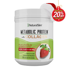 Load image into Gallery viewer, METABOLIC PROTEIN® COLLAGEN - STRAWBERRY