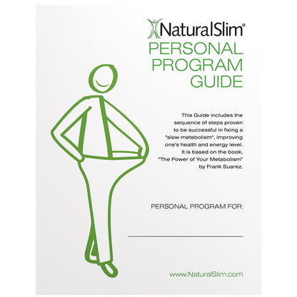 NaturalSlim® Personal Program (ENGLISH) | The Complete Program to Lose Fat and Improve Your Metabolism in a Healthy Way - NaturalSlim USA