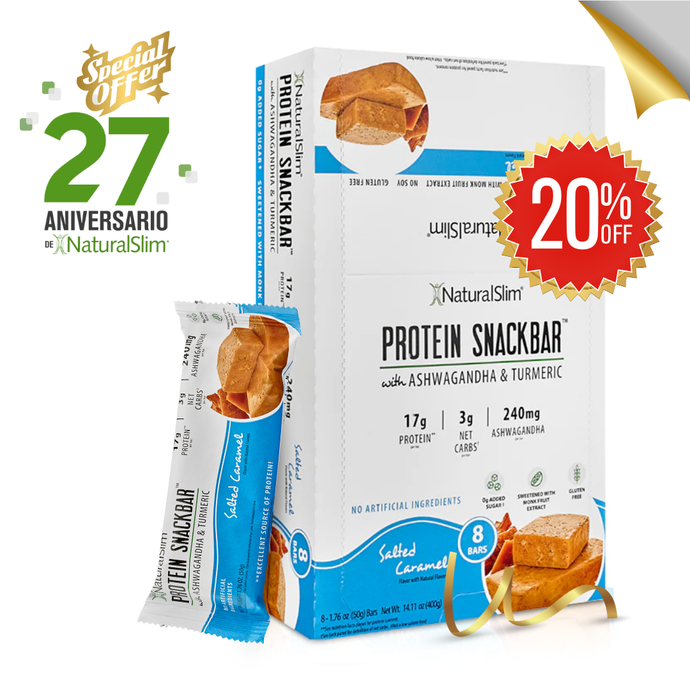NaturalSlim Protein Snack Bar Salted Caramel