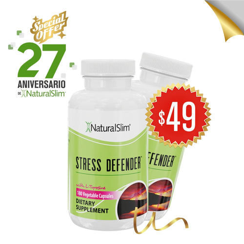 Special Offer | 2 Stress Defender® X $49 | With Vitamin B5 and L-Tyrosine