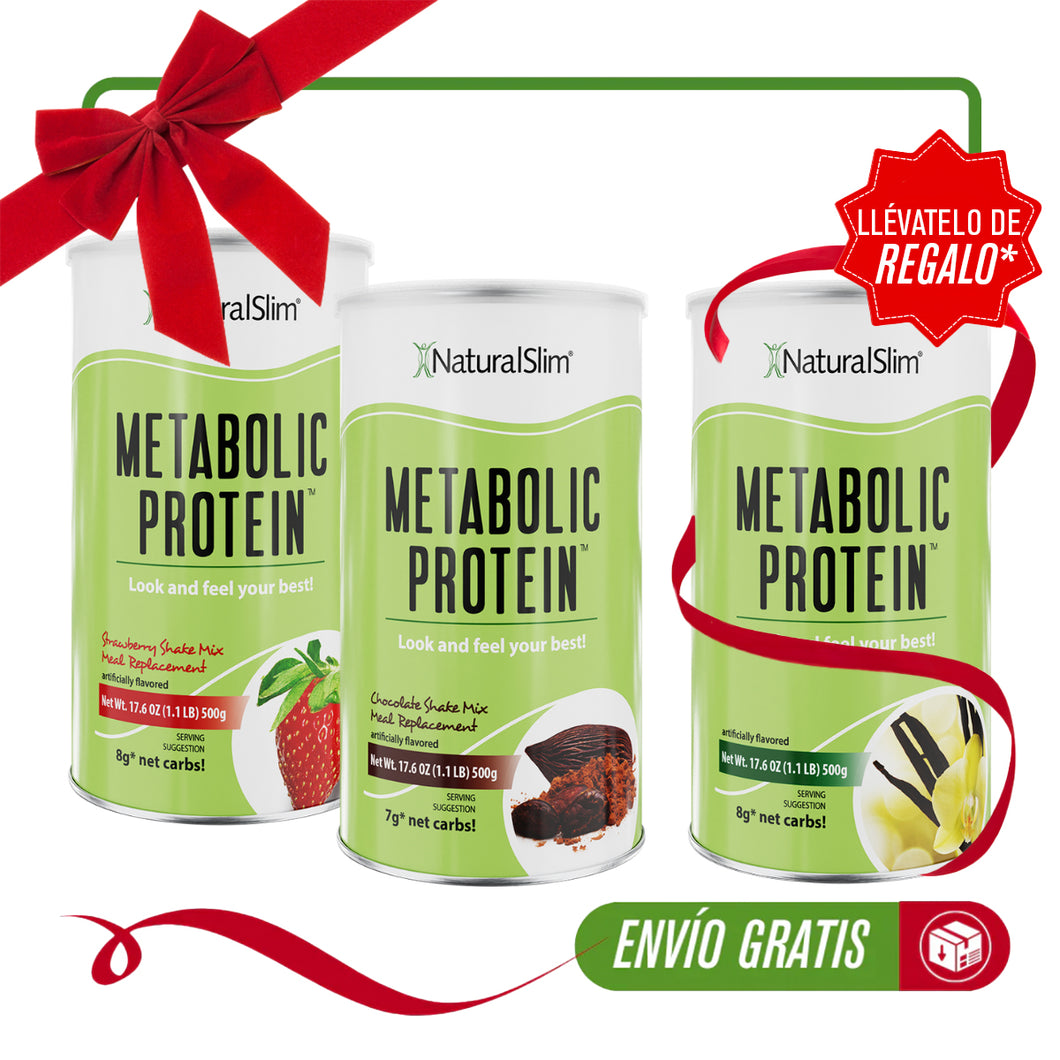 Special Offer: Get 2 Metabolic Protein® Regular and Receive 1 Free