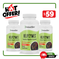 ¡Oferta Especial! - 3 Helpzymes® por solo $59 | Enzimas Digestivas