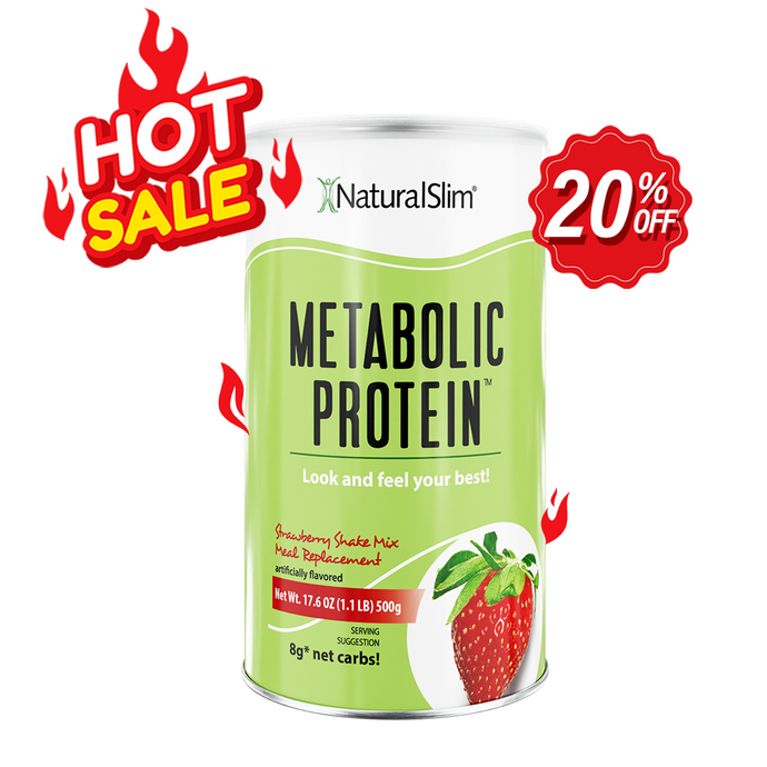 Metabolic Protein® Strawberry | Batida de Fresa de Proteína de Whey