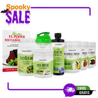 Kit Súper Batida Mañanera Collagen - 3 Batidas Metabolic Protein® Collagen, Coco-10 Plus®, FlaxOil, LeciClean®, Libro de Recetas + Shaker de Regalo | Envío GRATIS