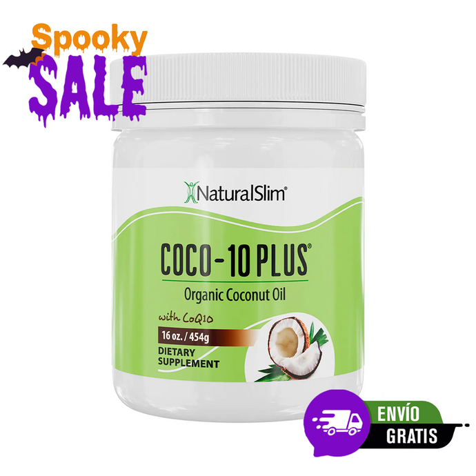 Coco-10 Plus® | Aceite de Coco con CoQ10