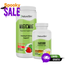 Cargar imagen en el visor de la galería, Dúo Dinámico (MagicMag® &amp; Kadsorb®) | Magnesio y Potasio