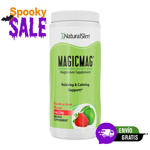 MagicMag® Fresa-Limón | Suplemento de Magnesio | Apoyo Relajante y Calmante
