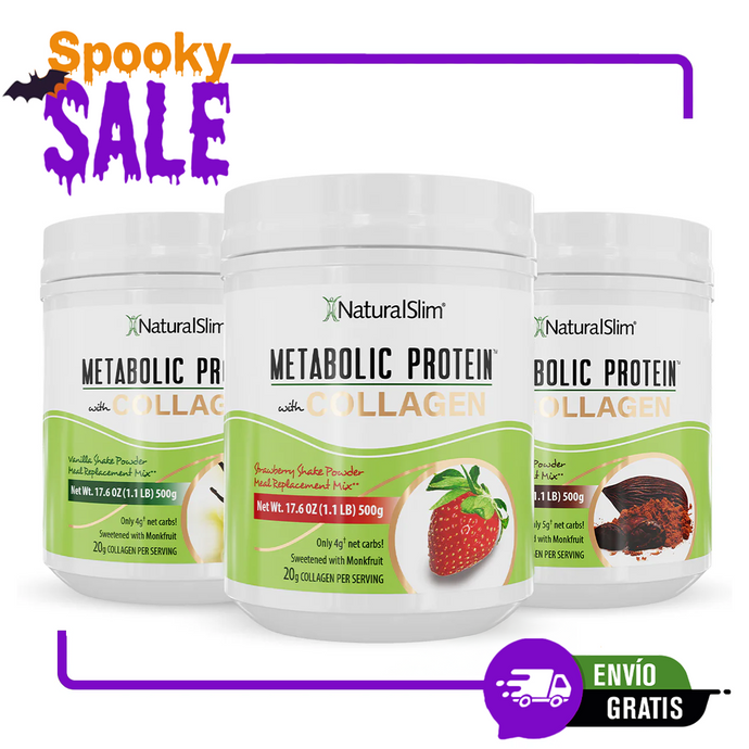 3 Metabolic Protein Collagen™ | Envío GRATIS