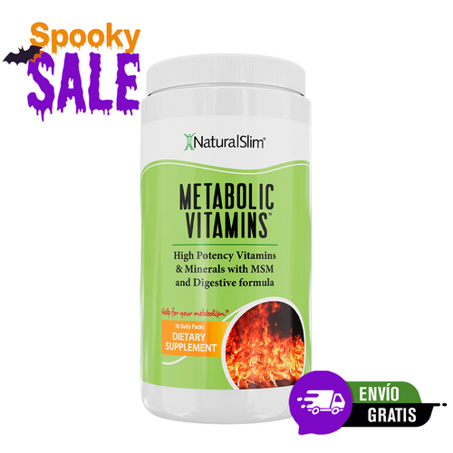 Metabolic Vitamins® | Vitaminas Potentes | Multivitaminas y Minerales, Complejo B con Niacina (B3)