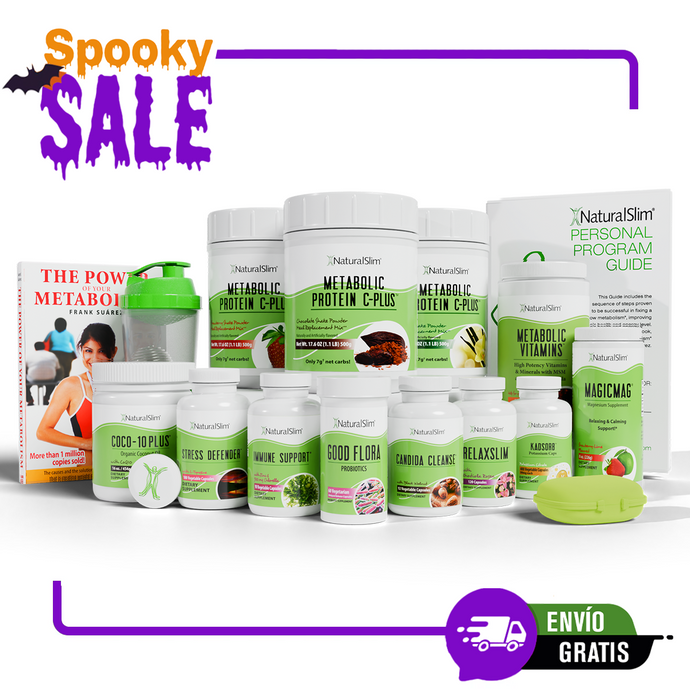 NaturalSlim® Personal Program (ENGLISH) | The Complete Program to Lose Fat and Improve Your Metabolism in a Healthy Way