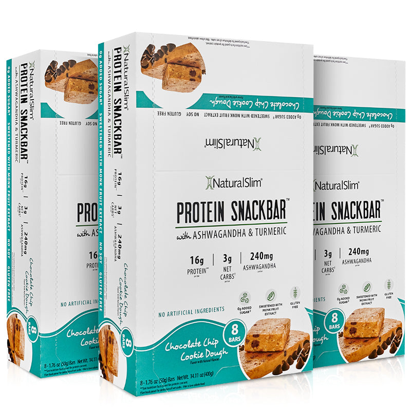 NaturalSlim® Protein Snackbar™ Chocolate Chip Cookie Dough : Protein Bars