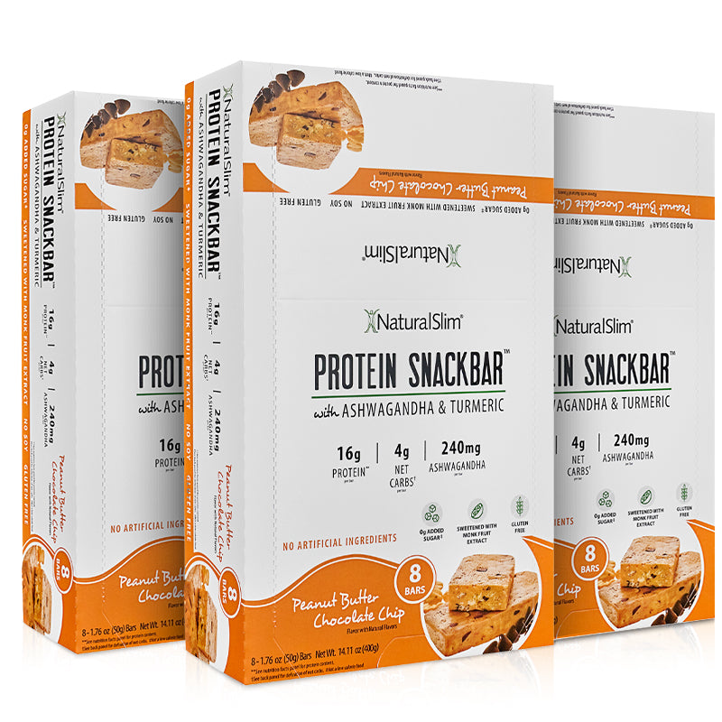 NaturalSlim® Protein Snackbar™ Peanut Butter Chocolate Chip | Barras de proteína