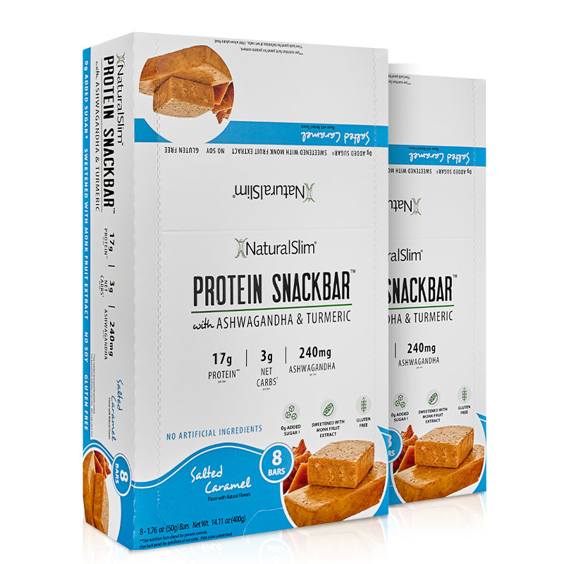 NaturalSlim® Protein Snackbar™ Salted Caramel | Barras de proteína
