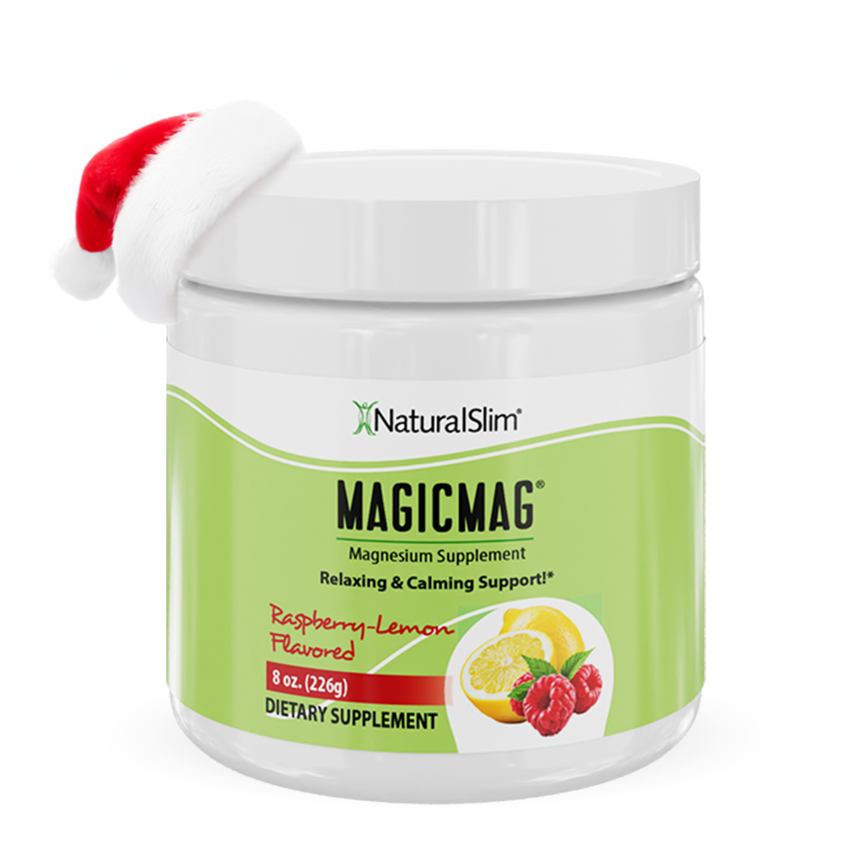 MagicMag® Raspberry-Lemon : Magnesium Supplement : Relaxing and Soothing Support