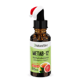 METAB - 12® Berry Liquid Vitamin B - 12 (methylcobalamin) + Vitamin D - NaturalSlim USA