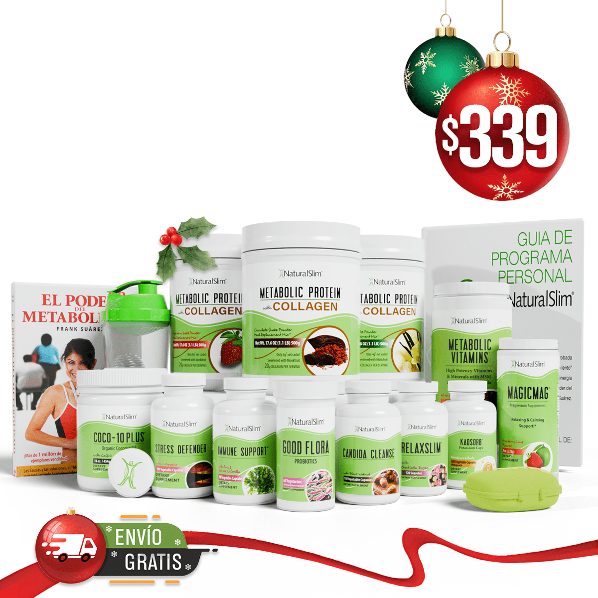 NaturalSlim® Personal Program (ENGLISH) | The Complete Program to Lose Fat and Improve Your Metabolism in a Healthy Way - NaturalSlim USA