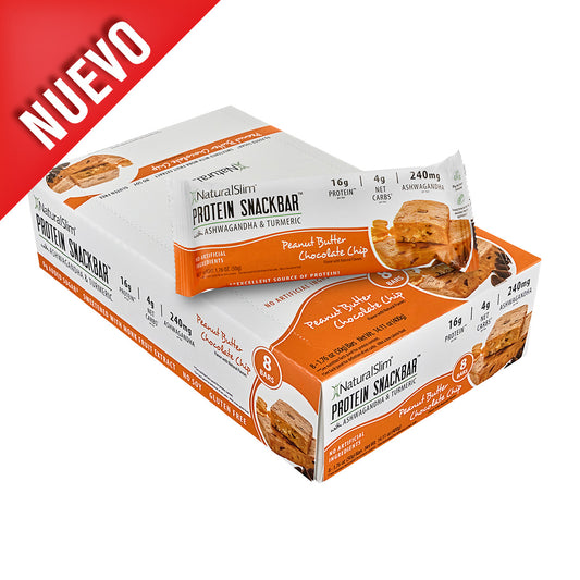 NaturalSlim® Protein Snackbar™ Peanut Butter Chocolate Chip | Protein Bars