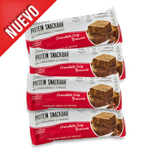 Cargar imagen en el visor de la galería, NaturalSlim® Protein Snackbar™ Chocolate Chip Brownie | Barras de proteína