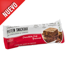 Cargar imagen en el visor de la galería, NaturalSlim® Protein Snackbar™ Chocolate Chip Brownie | Barras de proteína