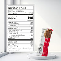 NaturalSlim® Protein Snackbar™ Chocolate Chip Brownie | Barras de proteína