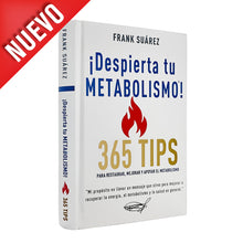 Load image into Gallery viewer, NEW Book: Awaken Your Metabolism! 365 Tips to Restore, Improve, and Support Metabolism (SPANISH)