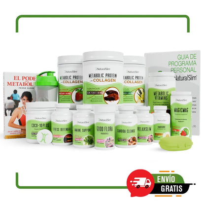 Programa Personal de NaturalSlim® (ESPAÑOL) | El Programa Completo Para Perder Grasa y Mejorar tu Metabolismo de Forma Saludable - NaturalSlim USA