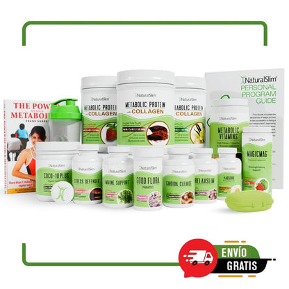 NaturalSlim® Personal Program (ENGLISH) | The Complete Program to Lose Fat and Improve Your Metabolism in a Healthy Way - NaturalSlim USA