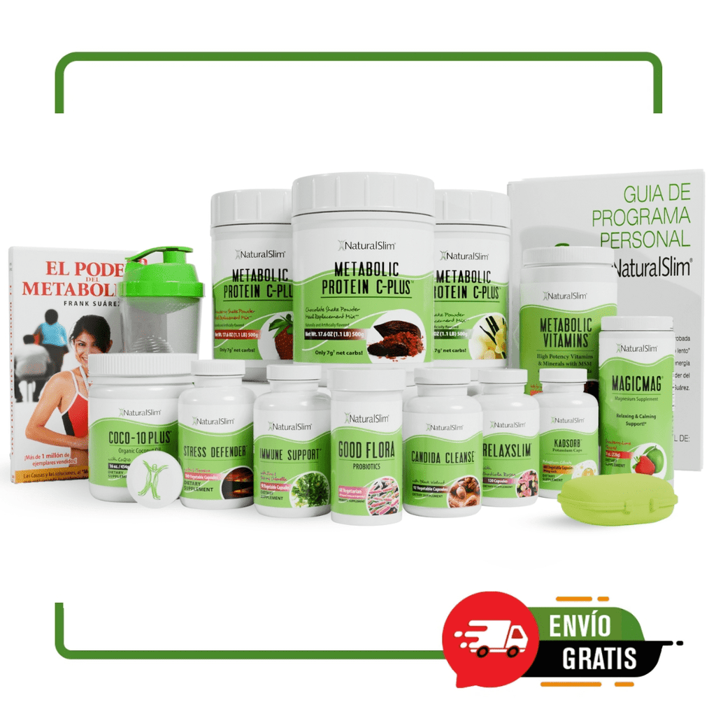 Programa Personal de NaturalSlim® (ESPAÑOL) | El Programa Completo Para Perder Grasa y Mejorar tu Metabolismo de Forma Saludable - NaturalSlim USA