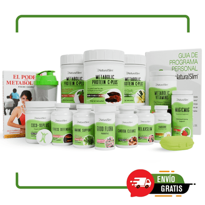 Programa Personal de NaturalSlim® (ESPAÑOL) | El Programa Completo Para Perder Grasa y Mejorar tu Metabolismo de Forma Saludable - NaturalSlim USA