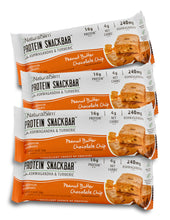 Cargar imagen en el visor de la galería, NaturalSlim® Protein Snackbar™ Peanut Butter Chocolate Chip | Barras de proteína