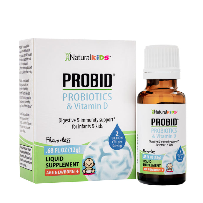 PROBID | Probióticos y Vitamina D para Bebés y Niños