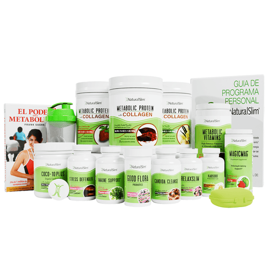 NaturalSlim® Personal Program (ENGLISH) | The Complete Program to Lose Fat and Improve Your Metabolism in a Healthy Way - NaturalSlim USA