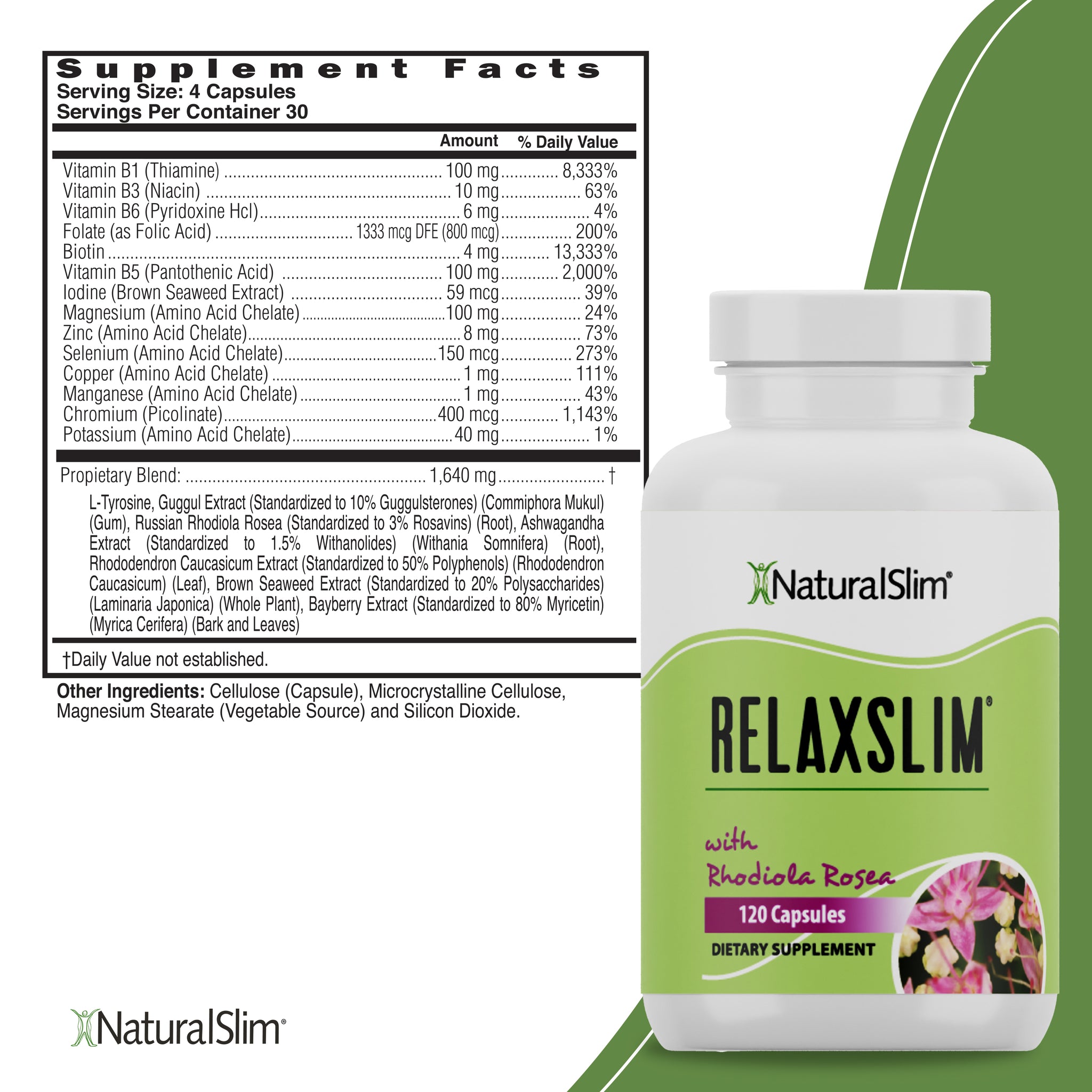 RelaxSlim® | Adaptógenos y Rhodiola Rosea – NaturalSlim USA